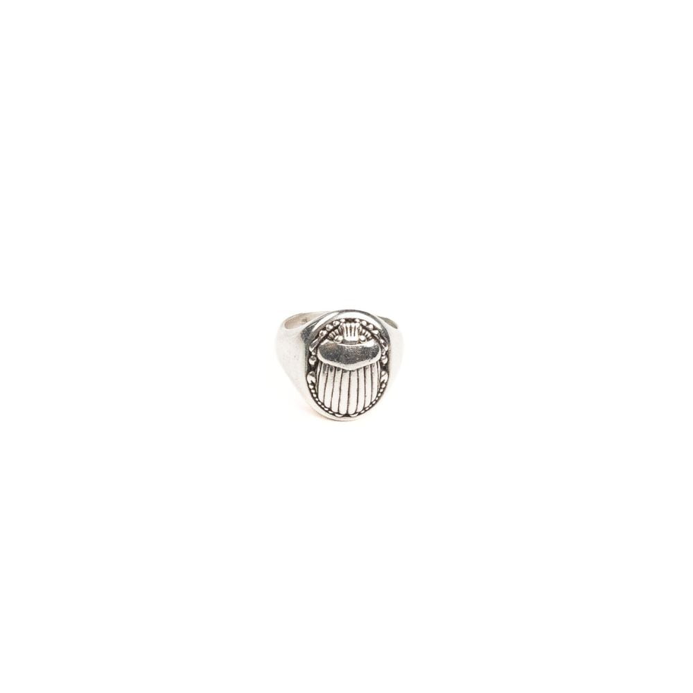 The Scarab Signet, Sterling Silver