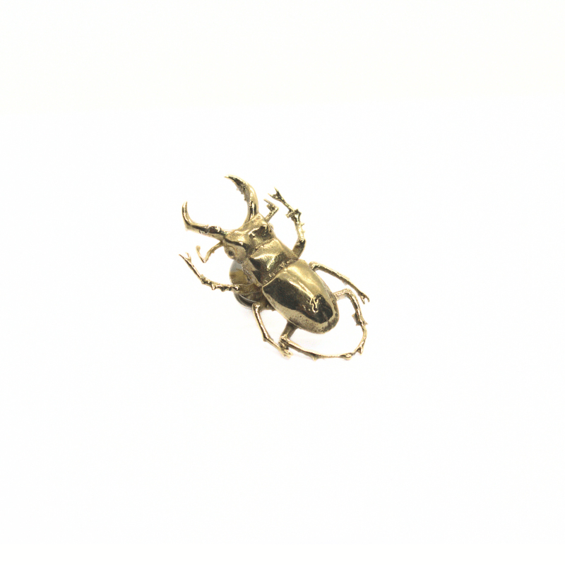 Scarab Lapel pin, Brass