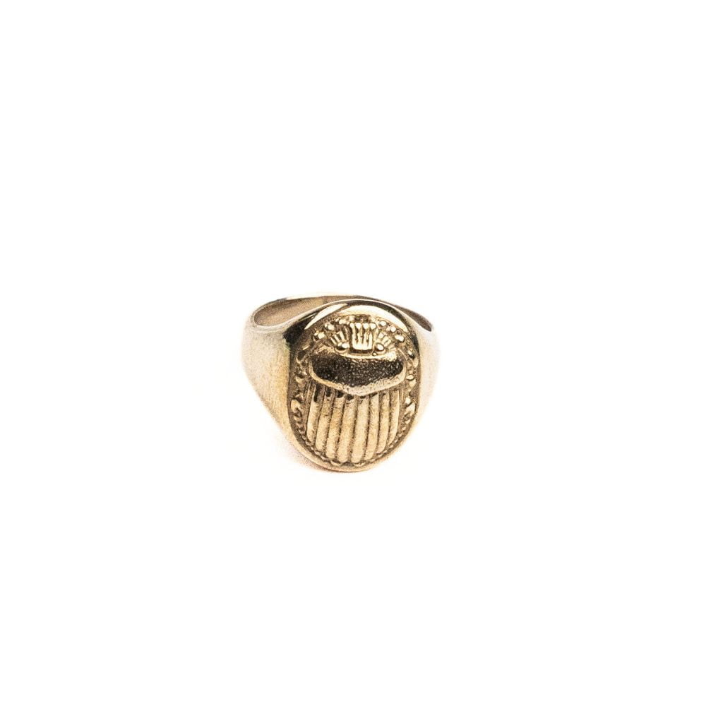 The Scarab Signet, Brass