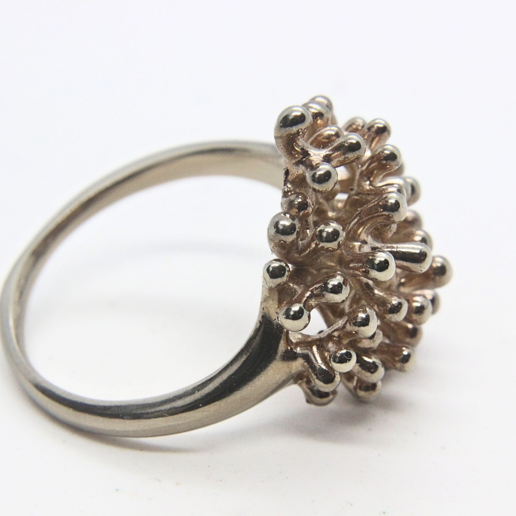 Brass coral ring, hand-cast Cape Town jewellery — RHYN