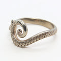 Hand-cast brass octopus ring, small-batch jewellery Cape Town — RHYN